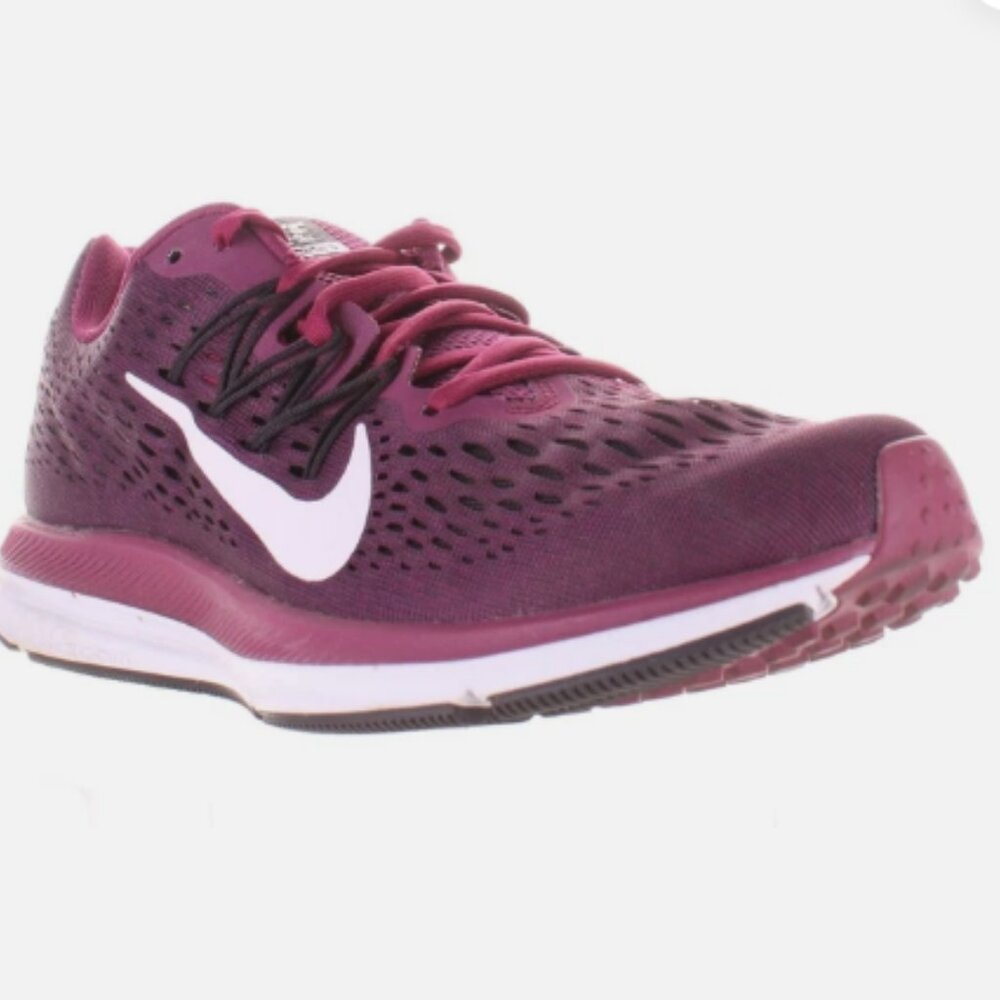 Nike Womens Air Zoom Winflo 5 Burgundy Running Shoes Size US 6 (36.5 EU)